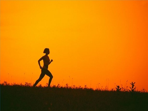 dawn jogging